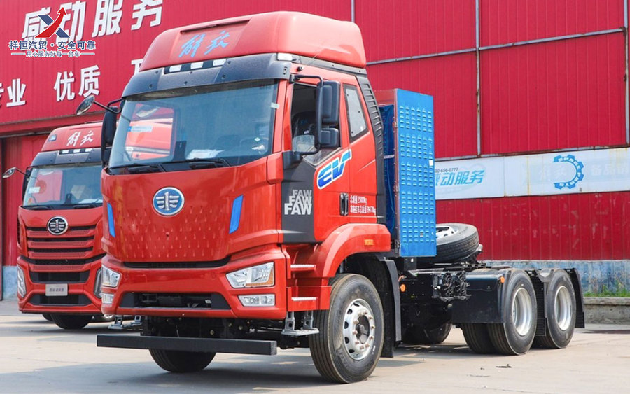 解放J6L纯电新能源电动牵引车