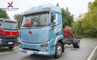 东风柳汽 乘龙H5V 290马力 4X2 6.8米AMT自动档载货车