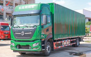 东风天锦KR Plus单桥9.8米厢式运输车