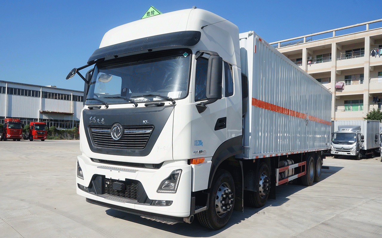 8类腐蚀品厢式危险品