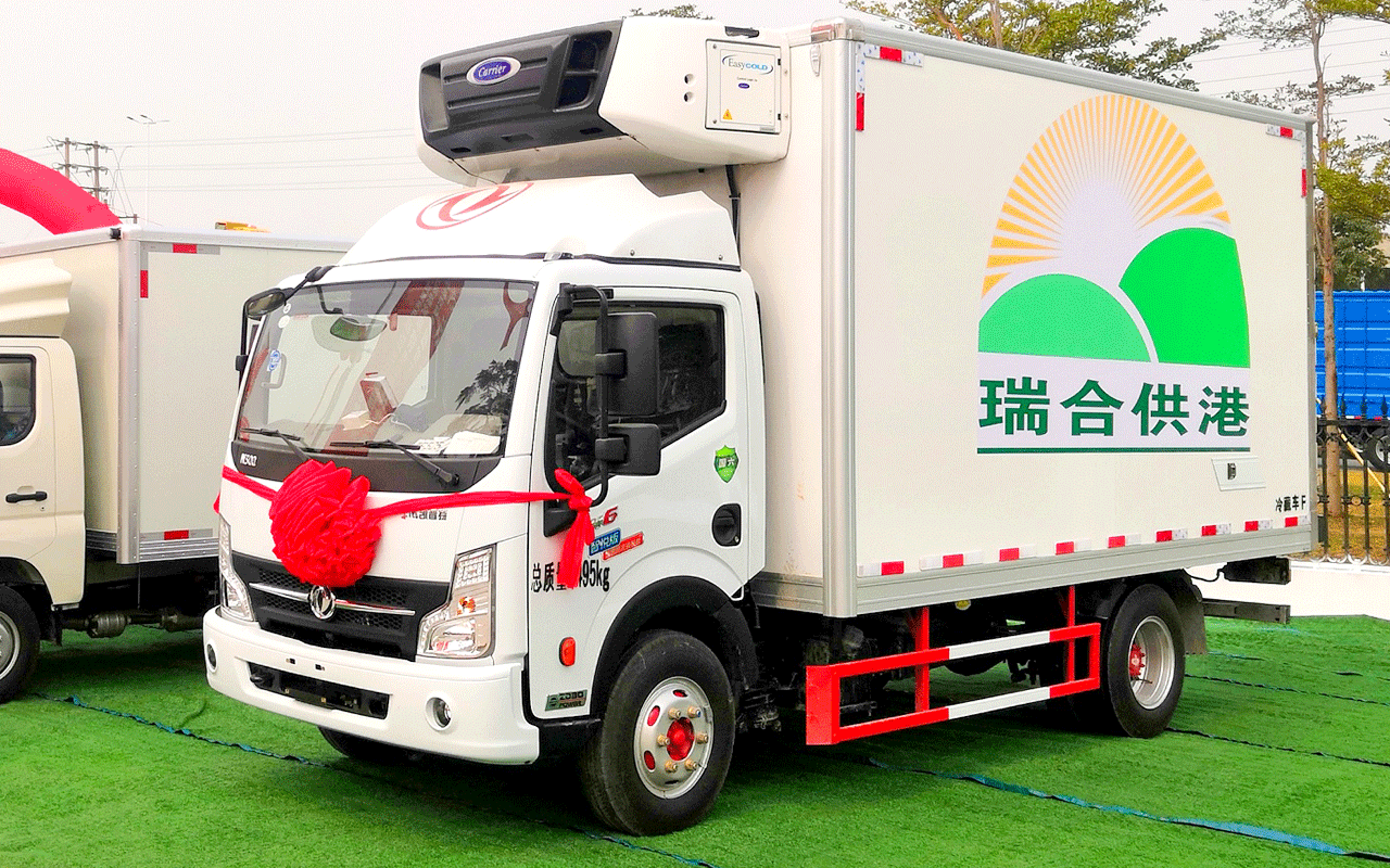 东风多利卡4.2米冷藏车