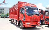 一汽本部原厂解放J6L高顶双卧四缸6.8米仓栅车