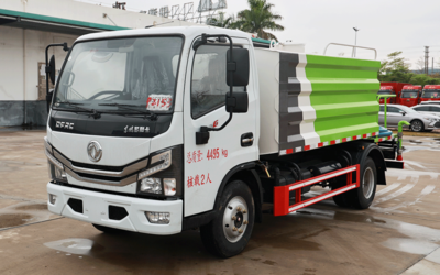 东风多利卡蓝牌抑尘车/洒水车