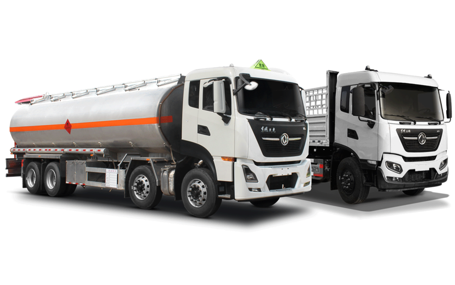 東風(fēng)前四后八罐式危險品車